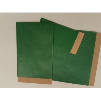 Bags Flat Green Large  (200)  101.1725